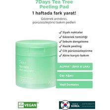 Vionna Ariul 7days Tea Tree Peeling Pad - Çay Ağacı Gözenek Arındırıcı Peeling Ped