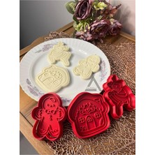 Vionna Almalı Yılbaşı & Yeniyıl Kurabiye Kalıbı Set-3 (3'lü)