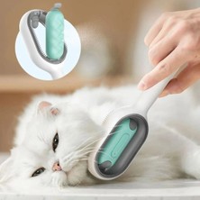 Su Hazneli Kedi ve Köpek Tüyü Toplamama Fırçası Su Hazneli Pet Tarağı (5468)