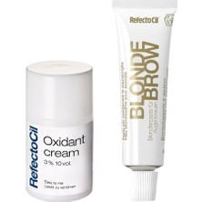 Vionna Refectocil Kaş + Kirpik Boyası Sarı Blonde Brow 15 ml + Krem Oksidan 100 ml
