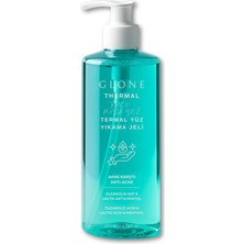 Vionna Glone Termal Yüz Temizleme Jeli, 200ML - Sebum Dengeleyici ve Gözenek Arındırıcı, Çay Ağacı & Mentol Ferahlığı, Günlük Yüz Yıkama Jeli