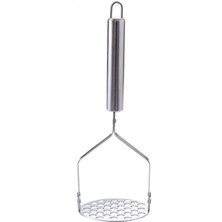 Vionna Safestore Patates Ezeceği Püre Yapıcı Lüks Paslanmaz Metal Patates Ezici 26 cm