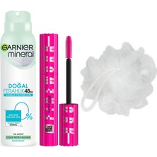 Vionna Maybelline New York Lash Sensational Firework Maskara & Mineral Doğal Ferahlık Sprey Deodorant & Duş Lifi Hediyesi