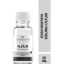Vionna Herbaderm Sos Siyah Nokta Oluşumuna Karşı Cilt Bakım Serumu 20 ml