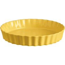 Vionna Emile Henry Tart-Börek-Flan Kabı Yuvarlak 32 cm Sarı/provence Yellow