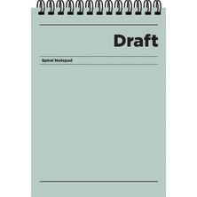 Die Grup Keskin Color A4 Kareli Bloknot Draft - Yeşil