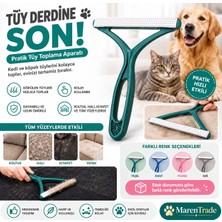 Maren Trade Belirtilmemiş Kedi Köpek Tüy Toplama Tarağı Tüy Alıcı Aparat Pratik Tüy Temizleme Fırçası Stok Durumuna Göre Farklı Renk Gönderilebilir