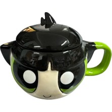 Vionna Powerpuff Girls Siyah Buttercup 3D Tasarım Kupa Bardak