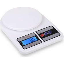 Vionna Dijital Mutfak Terazisi | 1g Hassas Ölçüm | 5000G Kapasite | LCD Ekran | Gram–ml–oz Birim Seçimi | Tare Fonksiyonlu