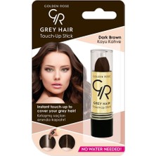 Vionna Golden Rose Grey Hair Touch-Up Stick No: 02 Dark Brown - Beyaz Saç Kapatıcı - Koyu Kahve