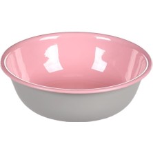 Vionna Flamingo Fl Nell Boyalı Çelik Mama Kabı, Gri-Pembe, 450ML