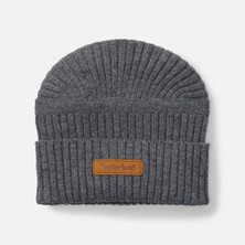 Timberland Gulf Beach Gulf Beach Beanie Erkek Koyu Gri Şapka TB0A665PU141