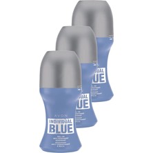 Vionna Avon Individual Blue Erkek Rollon 50 Ml. Üçlü Set