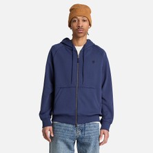 Timberland Exeter River Lb Full Zip Hoodie Erkek Lacivert Sweatshirt TBC0YHB8AIH1