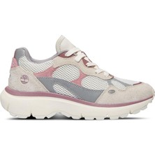Timberland Hazel Lane Low Lace Up Sneaker Kadin Bej/pembe Sneaker Ayakkabı TB0A43R8A3O1