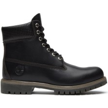 Timberland Premium 6 Inch Lace Up Waterproof Erkek Siyah Bot