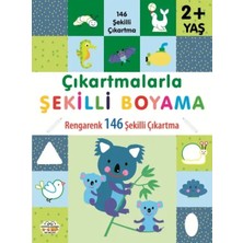 Blueb Çıkartmalarla Şekilli Boyama 2 Yaş Üstü