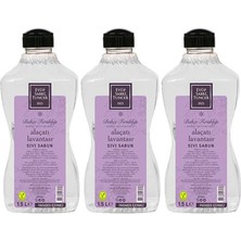 Vionna Eyüp Sabri Tuncer Düvenci Toptan Alaçatı Lavantası Sıvı Sabun 1500 ml x 3 Adet