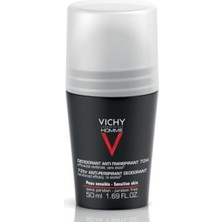 Vionna Vichy Homme Roll On Deodorant, 50 Ml, Erkek
