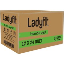 Vionna Ladyfit Bambu Normal 288'LI Vegan Ped (12 x 24 Adet)