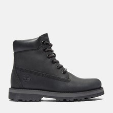 Timberland Courma Kid Mid Lace Up Boot Çocuk Siyah Günlük Ayakkabı TB0A27A20011