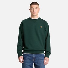 Timberland Exeter River Lb Crew Sweatshirt Erkek Yeşil Sweatshirt TBC0YHBAEA11