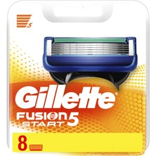 Vionna Gillette Fusion5 Start Yedek Erkek Tıraş Bıçağı 8'li