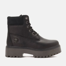 Timberland Stone Street 6 Inch Lace Up Waterproof Kadın Siyah Bot
