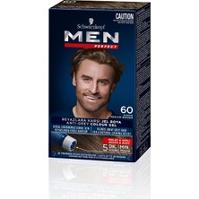 Vionna Schwarzkopf Men Perfect Saç Boyası 60 - Kahve, 80 ml