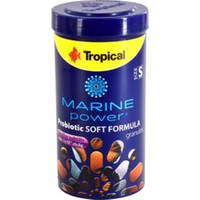 Die Grup Tropical Marine Power Probiotic Soft Formula M Prebiyotik Katkılı Omnivor Deniz Balık Yemi 250 ml 150GR