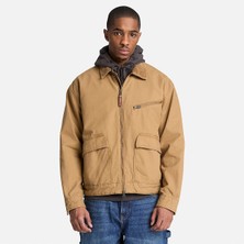 Timberland Strafford Canvas Jacket Erkek Açık Kahverengi Ceket TBC0YH7FAKX1