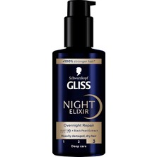 Vionna Gliss Night Elixir Onarıcı Gece Bakım Serumu, 100ML
