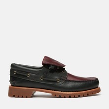 Timberland Dark Green Fgrain W Dkbrn Erkek Koyu Yeşil-Bordo Loafer Ayakkabı TB0A5T2MAHE1