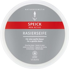 Vionna Speick Men Active Tıraş Sabunu 150 gr | Doğal Içerikli Shaving Soap | Yoğun ve Kremsi Köpük | Speick Bitkisi Özlü | Vegan Formül | Almanya Üretimi