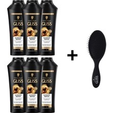 Vionna Gliss Ultimate Repair Keratin Yıpranmış Kuru Saçlar -Derinlemesine Güçlendirici Şampuan 400 ml x 6'lı