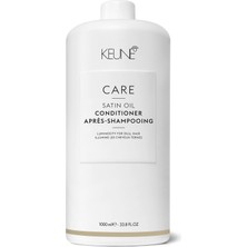 Vionna Keune Care Satin Oil, Kuru ve Cansız Saçlara Nemlendirici Etkili Saç Kremi, 1000 ml