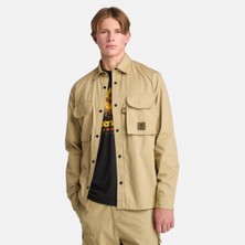Timberland Utility Overshirt Erkek Bej Gömlek TB0A68FFDH41