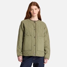 Timberland Water Repellent Quilted Jacket Kadin Haki Ceket TBC0YH4S9911