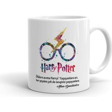 Harry Potter Anlamlı Yazı Seramik Kupa.komik Kupalar