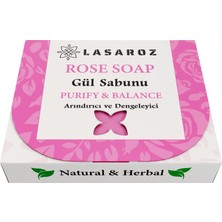 Vionna Gül Sabunu Doğal Bitkisel Arındırıcı Dengeleyici Sabun 100 gr