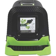 Vionna M-Pets Eco Rattan Kapalı Kedi Tuvaleti Black/green