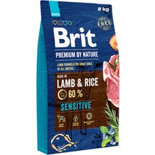 Vionna Brit Care Premium By Nature Köpek Kuru Maması, Hassas Köpekler Için Kuzulu, 8 kg