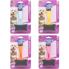 Vionna Cat/doglife Plastik Uçlu Basmalı Tarak