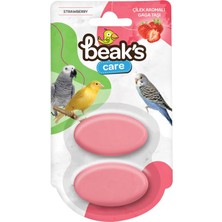 Vionna Beak's Çilek Aromalı Gaga Taşı Ikili
