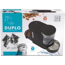 Vionna M-Pets Duplo Mama ve Su Kabı Hazneli Black 6L/2,65KG