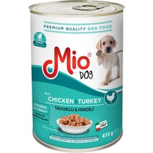 Vionna Mio 415 gr Puppy Yaş Mama, Tavuk ve Hindili x 24 Adet