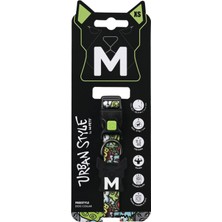 Vionna M-Pets Urban Style Freestyle Multicolor Boyun Tasması (Xs)