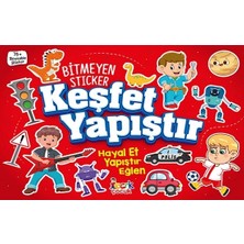 Bıcırık Yayınları Keşfet Yapıştır - Bitmeyen Sticker