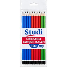 Studi 10'lu Mercanlı Kalem Seti
