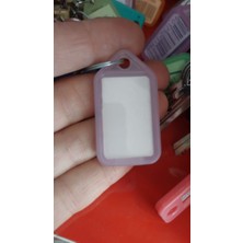 Master Teknik 100 Adet Plastik Kare Etiket Kimlik İsimlik